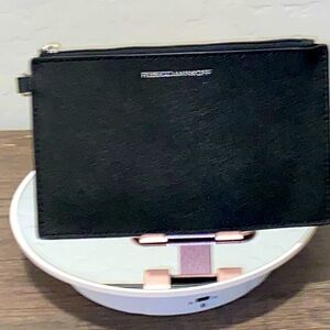 Rebecca Minkoff Black Leather Wristlet EUC